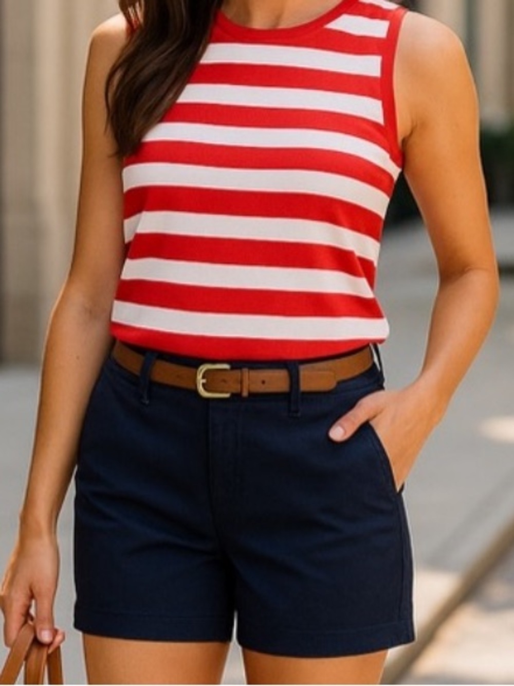 Tommy Hilfiger navy Chico shorts! 10